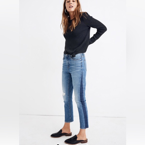 High Rise Slim Boyjean in Raebrook Wash Eco edition - Picture 2 of 9